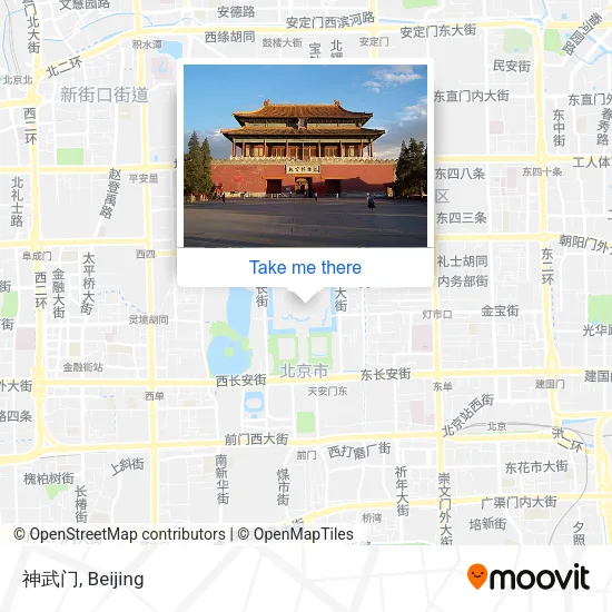 神武门 map