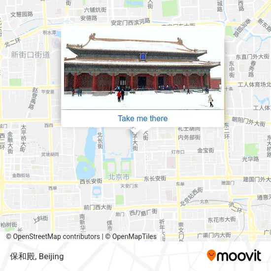 保和殿 map