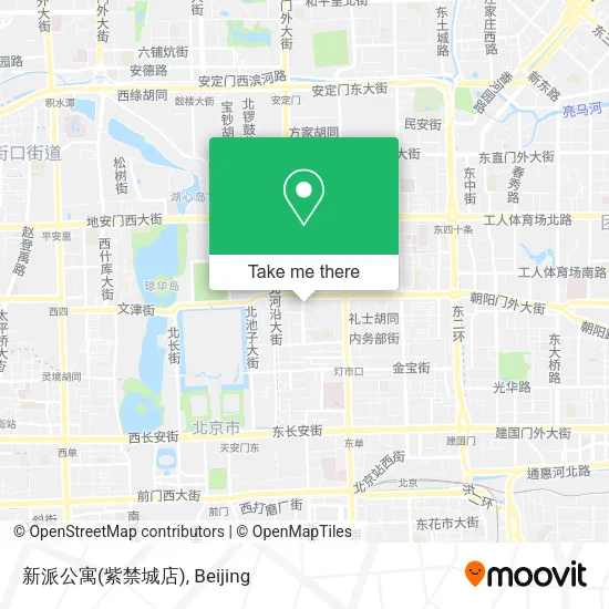 新派公寓(紫禁城店) map