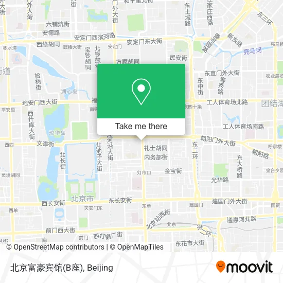 北京富豪宾馆(B座) map