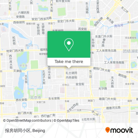 报房胡同小区 map
