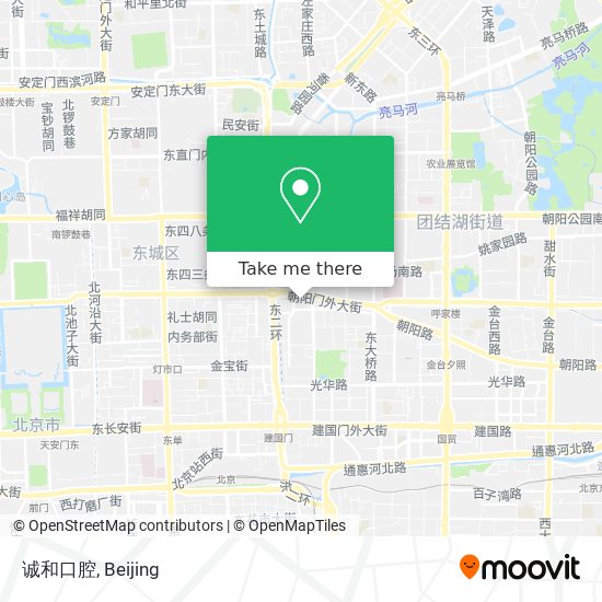 诚和口腔 map
