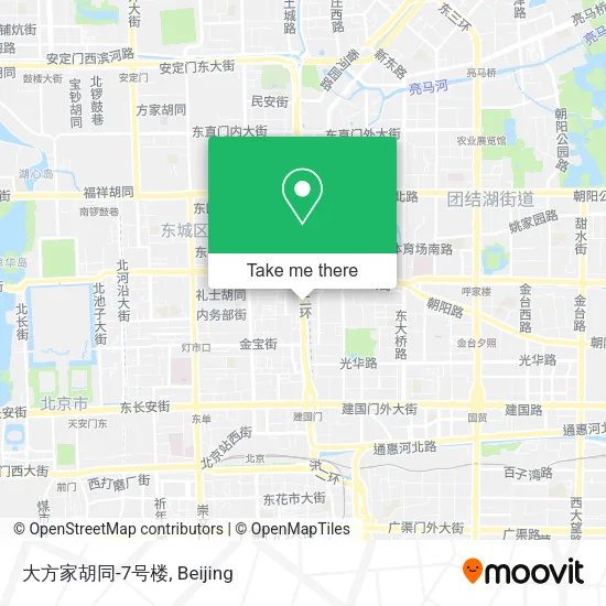 大方家胡同-7号楼 map
