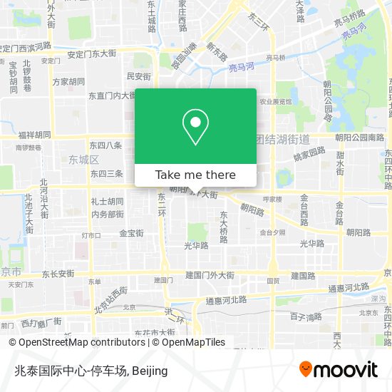 兆泰国际中心-停车场 map