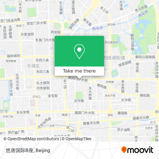 悠唐国际B座 map