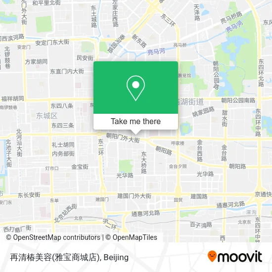 再清椿美容(雅宝商城店) map