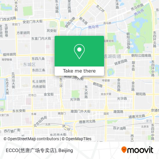 ECCO(悠唐广场专卖店) map
