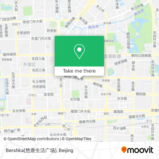 Bershka(悠唐生活广场) map