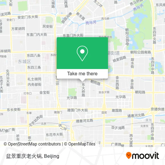 盆景重庆老火锅 map