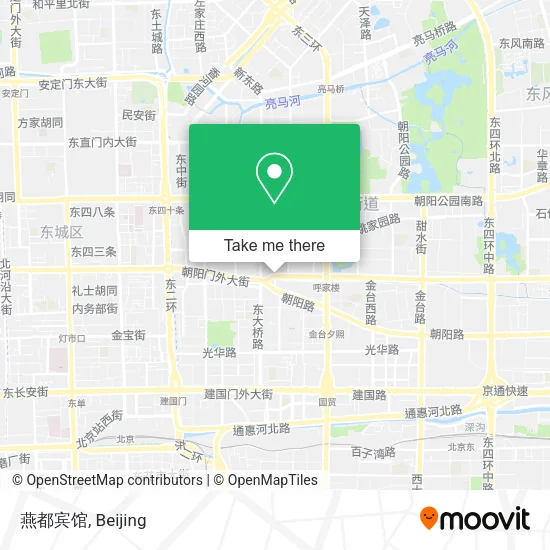 燕都宾馆 map