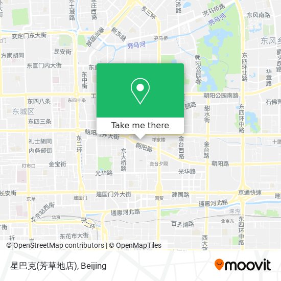 星巴克(芳草地店) map