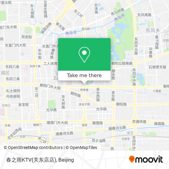 春之雨KTV(关东店店) map