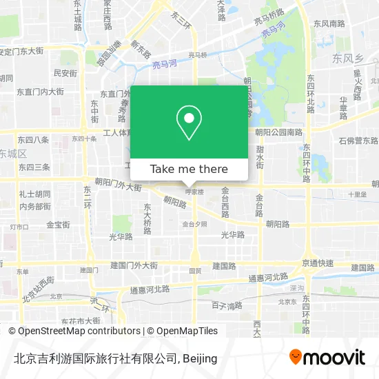 北京吉利游国际旅行社有限公司 map