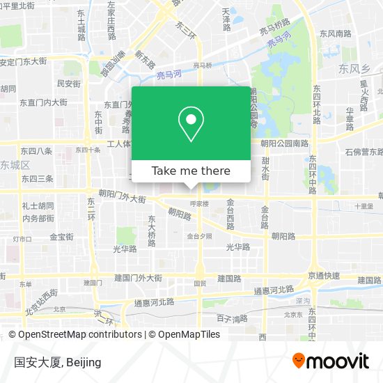 国安大厦 map