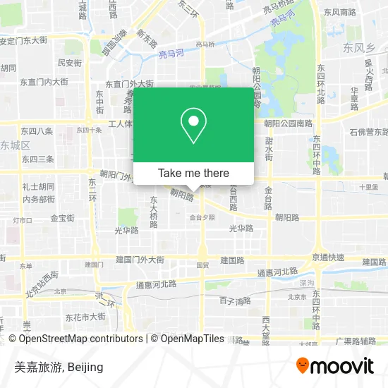 美嘉旅游 map