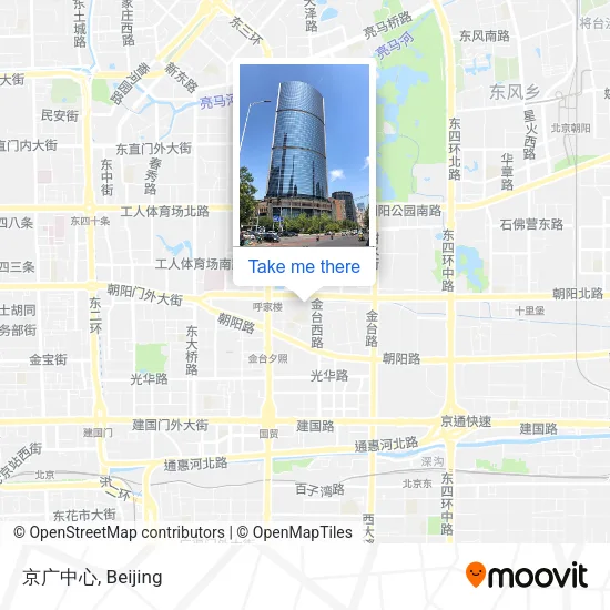 京广中心 map