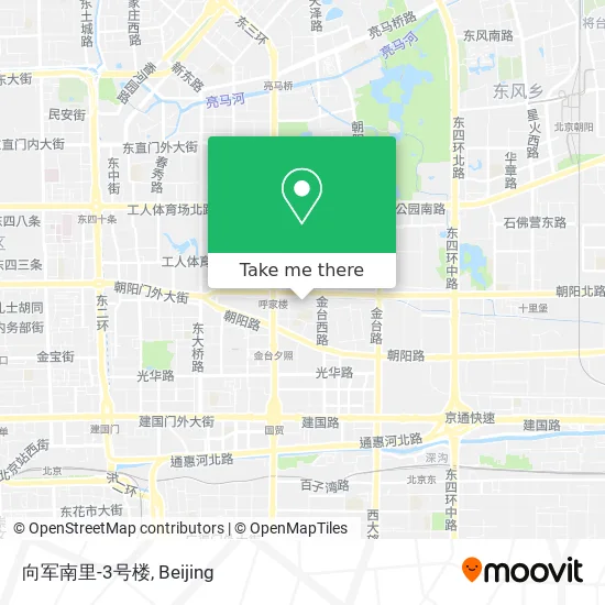 向军南里-3号楼 map