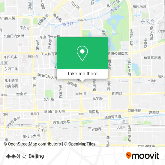果果外卖 map