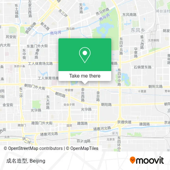 成名造型 map