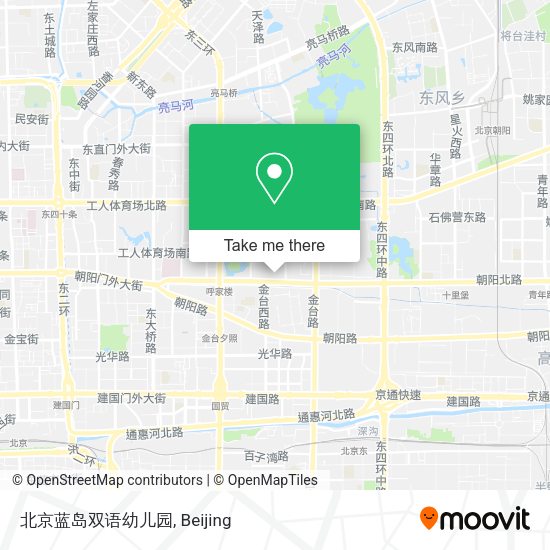 北京蓝岛双语幼儿园 map