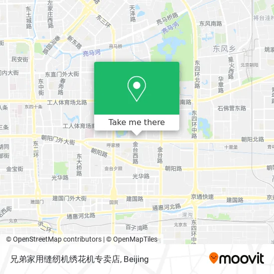 兄弟家用缝纫机绣花机专卖店 map