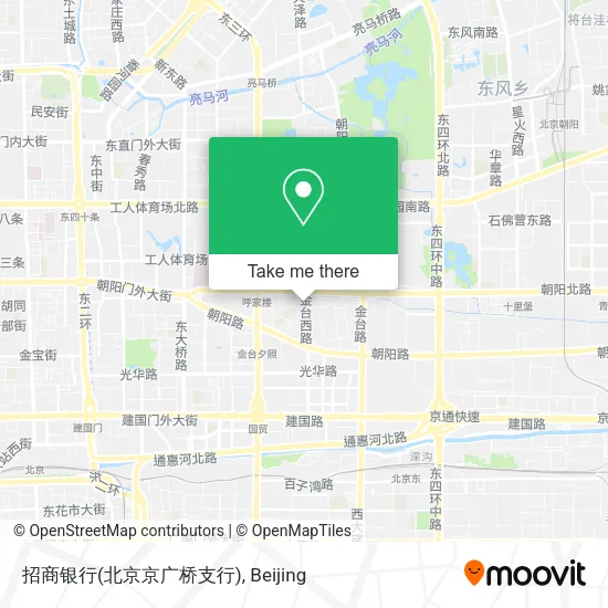 招商银行(北京京广桥支行) map