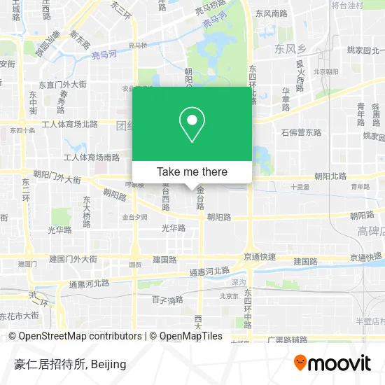 豪仁居招待所 map