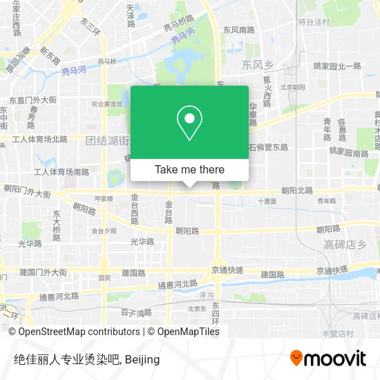 绝佳丽人专业烫染吧 map