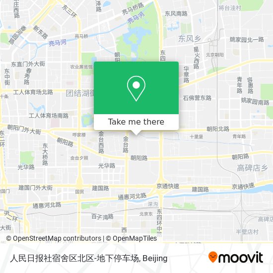 人民日报社宿舍区北区-地下停车场 map