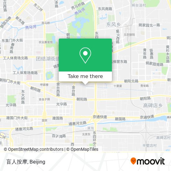 盲人按摩 map