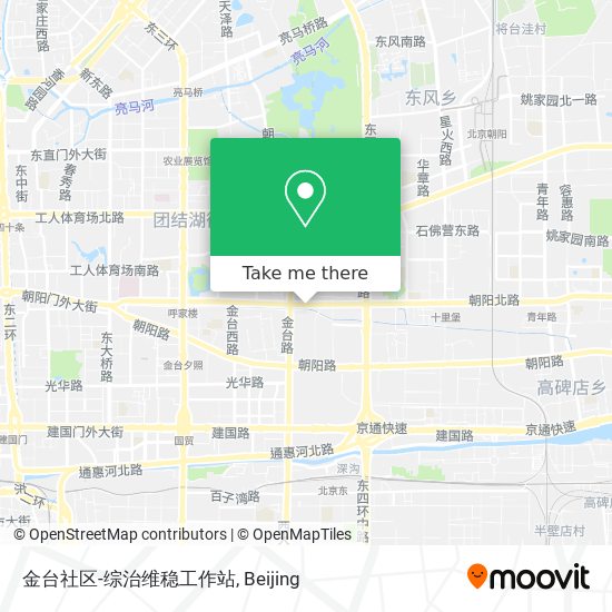 金台社区-综治维稳工作站 map