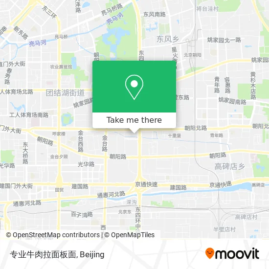 专业牛肉拉面板面 map