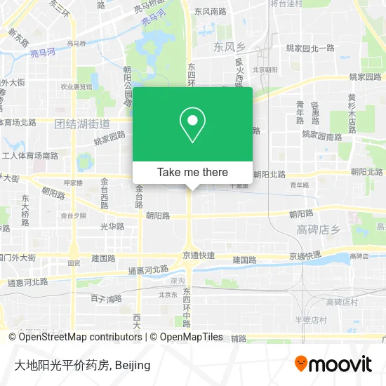 大地阳光平价药房 map