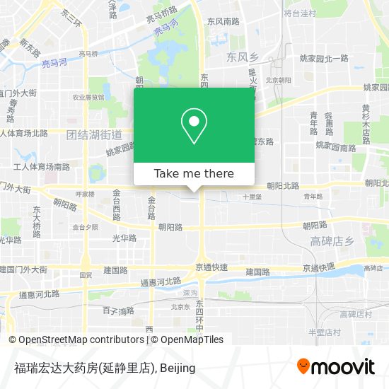 福瑞宏达大药房(延静里店) map