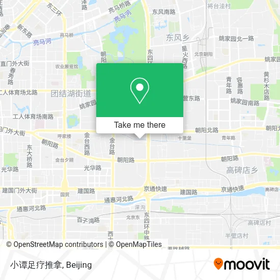 小谭足疗推拿 map