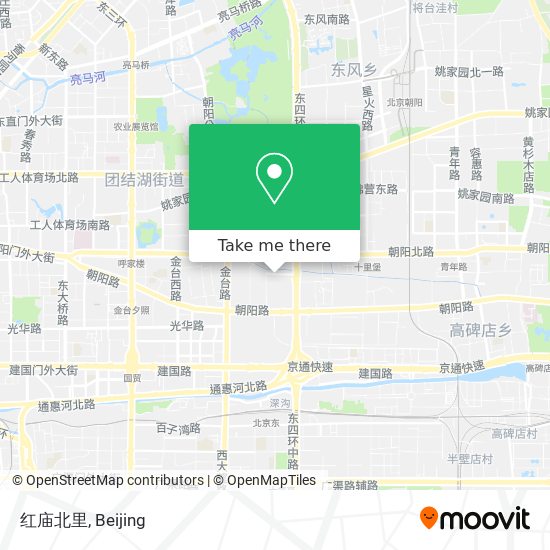 红庙北里 map