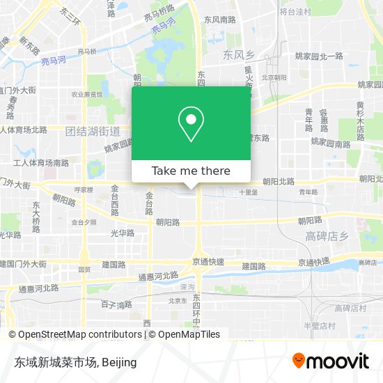 东域新城菜市场 map