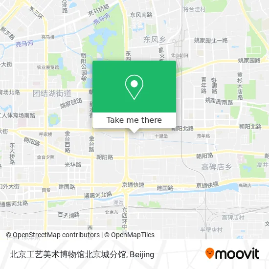 北京工艺美术博物馆北京城分馆 map
