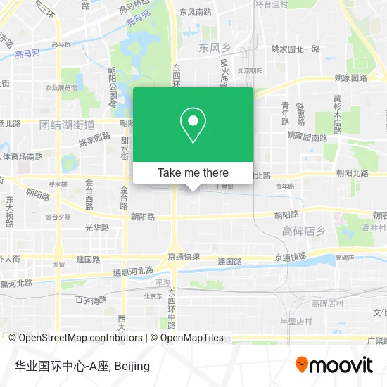 华业国际中心-A座 map