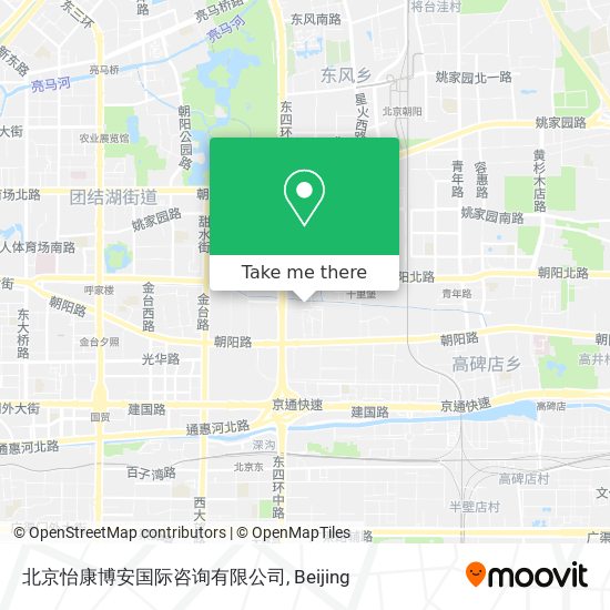 北京怡康博安国际咨询有限公司 map