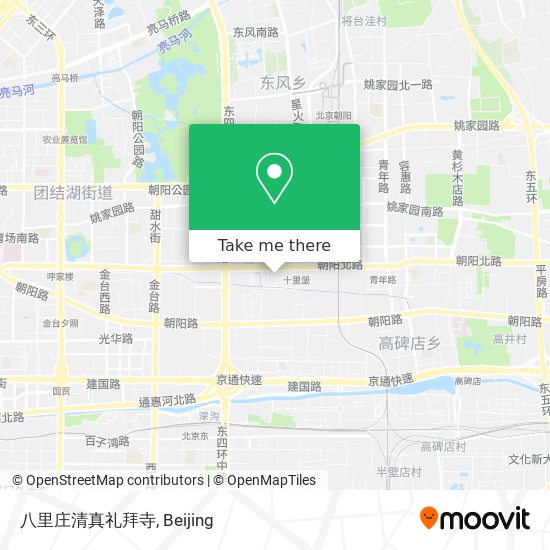 八里庄清真礼拜寺 map