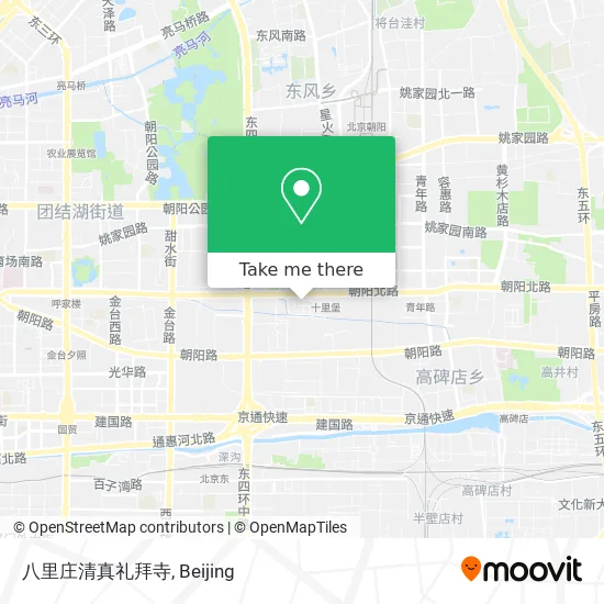 八里庄清真礼拜寺 map