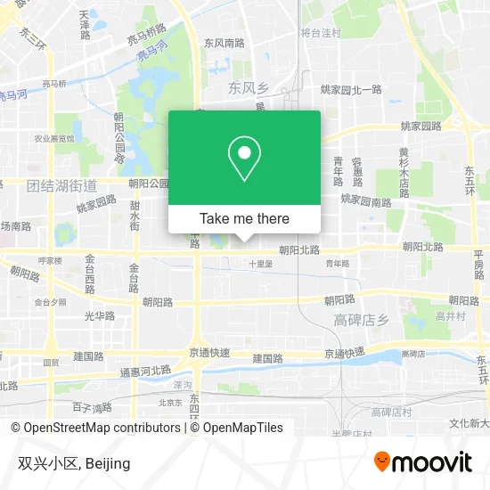 双兴小区 map
