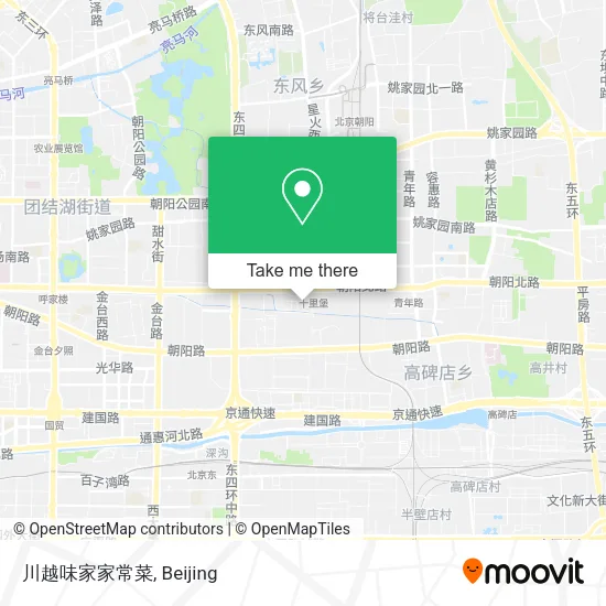 川越味家家常菜 map