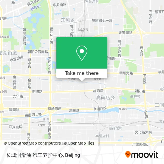 长城润滑油 汽车养护中心 map