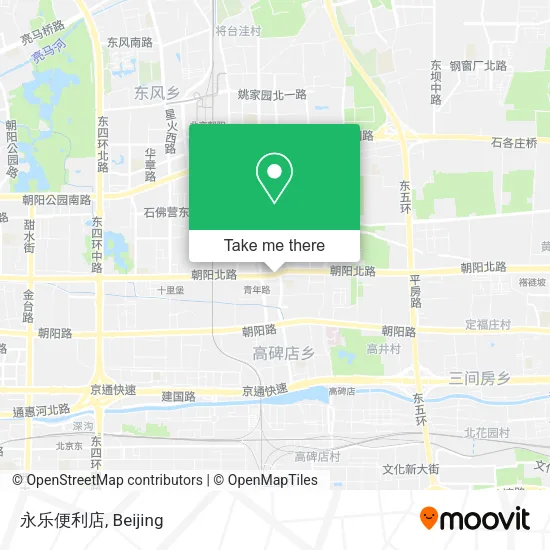 永乐便利店 map
