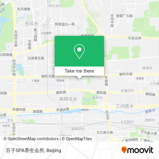 百子SPA养生会所 map