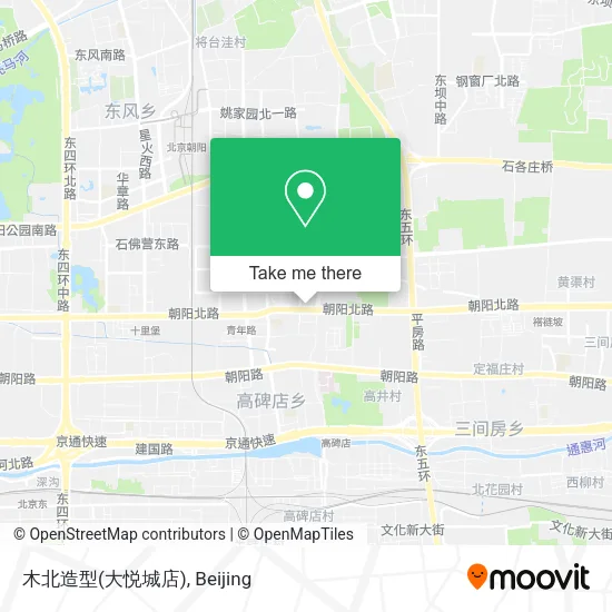 木北造型(大悦城店) map