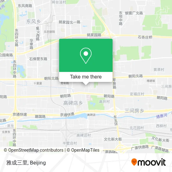 雅成三里 map