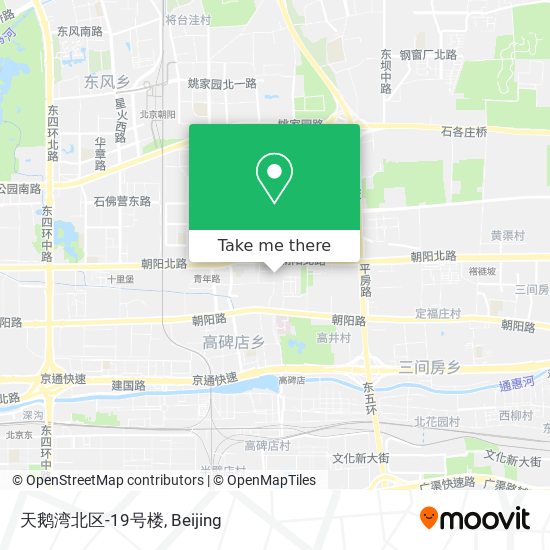 天鹅湾北区-19号楼 map